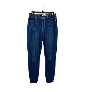 Paige Hoxton Ankle High Rise Dark Denim Jeans Size 29